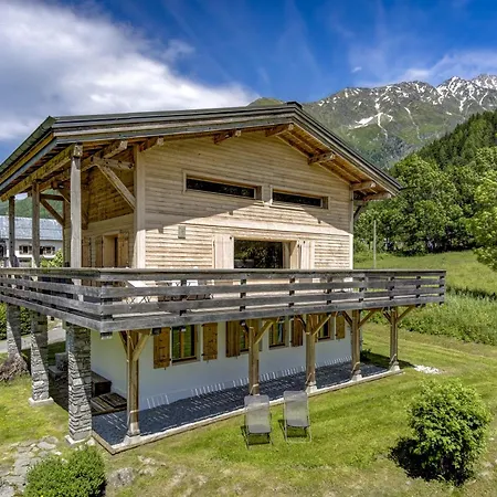 シャレー Le 111 - 4ch Calme Vue Pano 5mn Grands Montets シャモニー